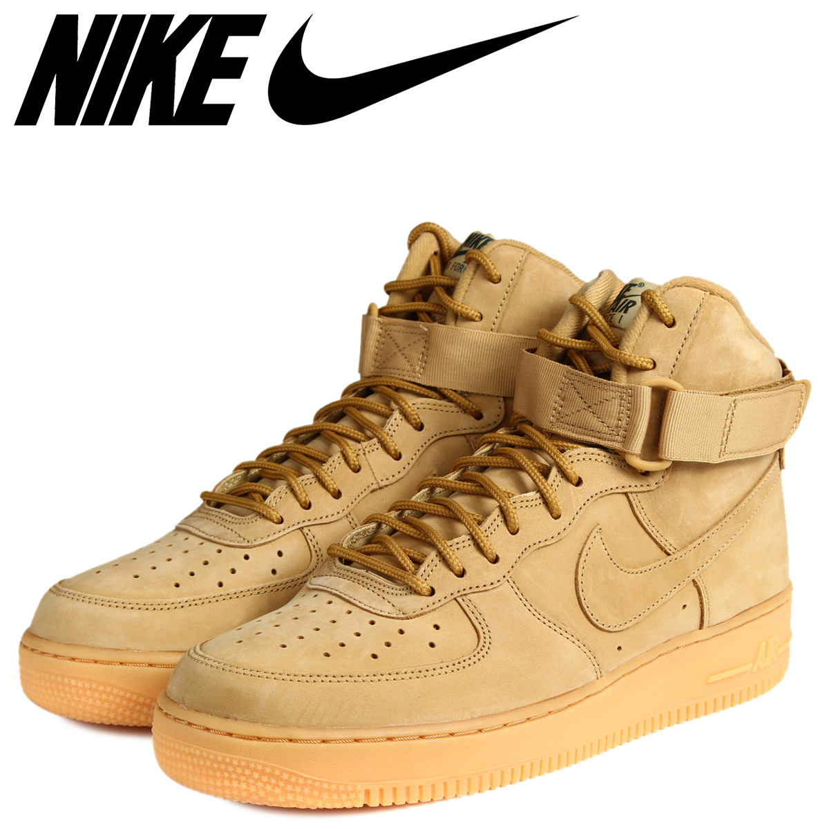 nike air force 1 high flax