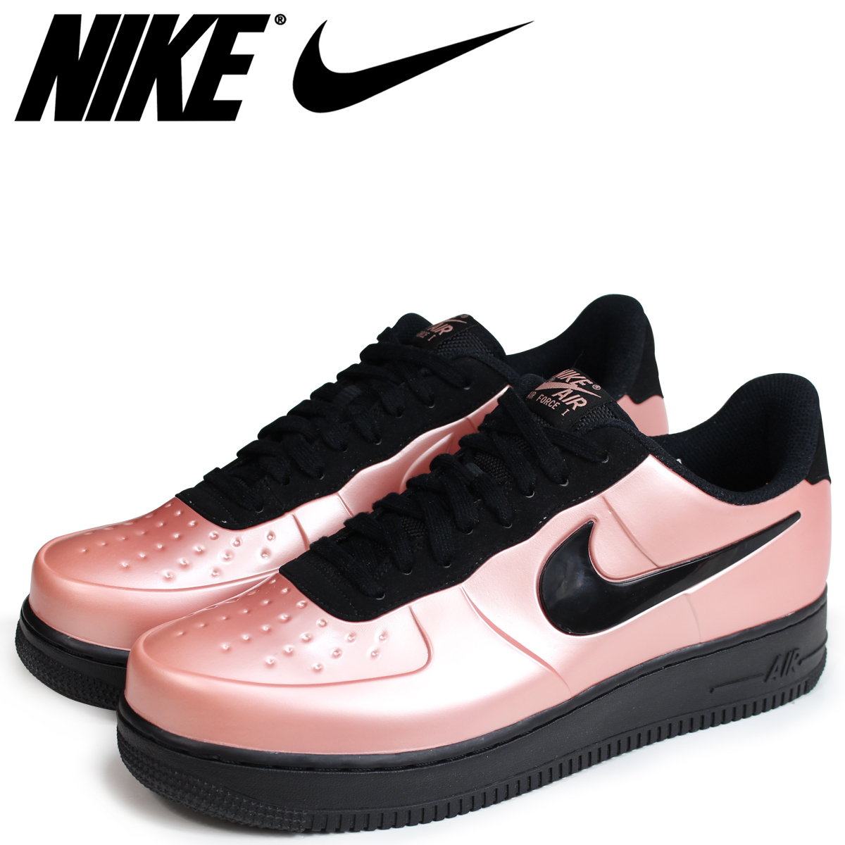 nike air force 1 foamposite pink