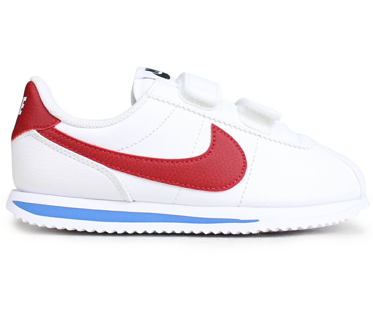 楽天市場 最大1000円offクーポン Nike ナイキ コルテッツ キッズ スニーカー Cortez Basic Sl Psv 103 ホワイト 白 シュガーオンラインショップ