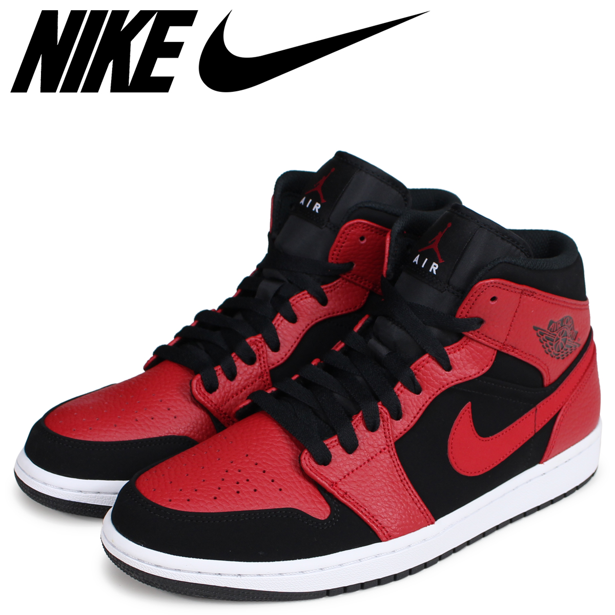 nike air 1 mid red