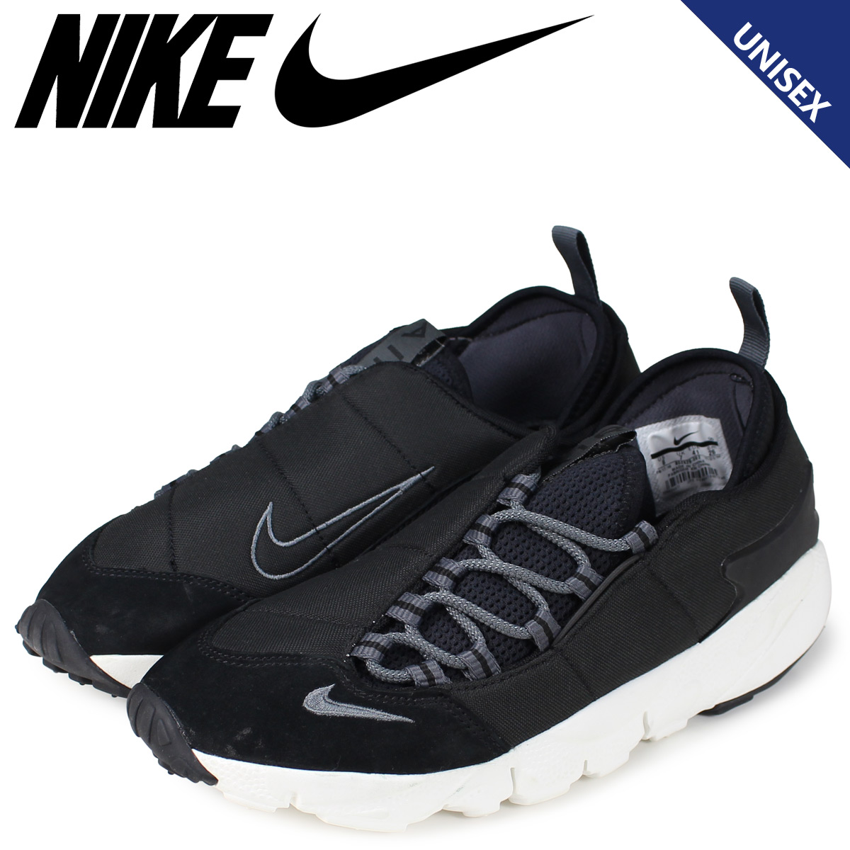 楽天市場 Nike ナイキ エアフットスケープ スニーカー メンズ レディース Air Footscape Nm ブラック 黒 002 シュガーオンラインショップ