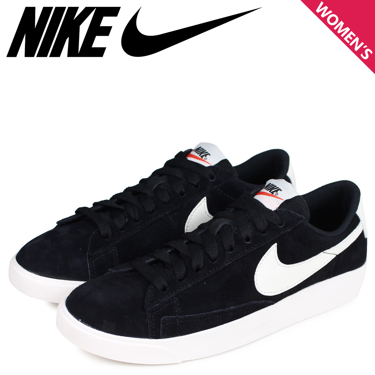 楽天市場 Nike ナイキ ブレザー ロー スニーカー レディース Wmns Blazer Low Sd ブラック 黒 Av9373 001 シュガーオンラインショップ