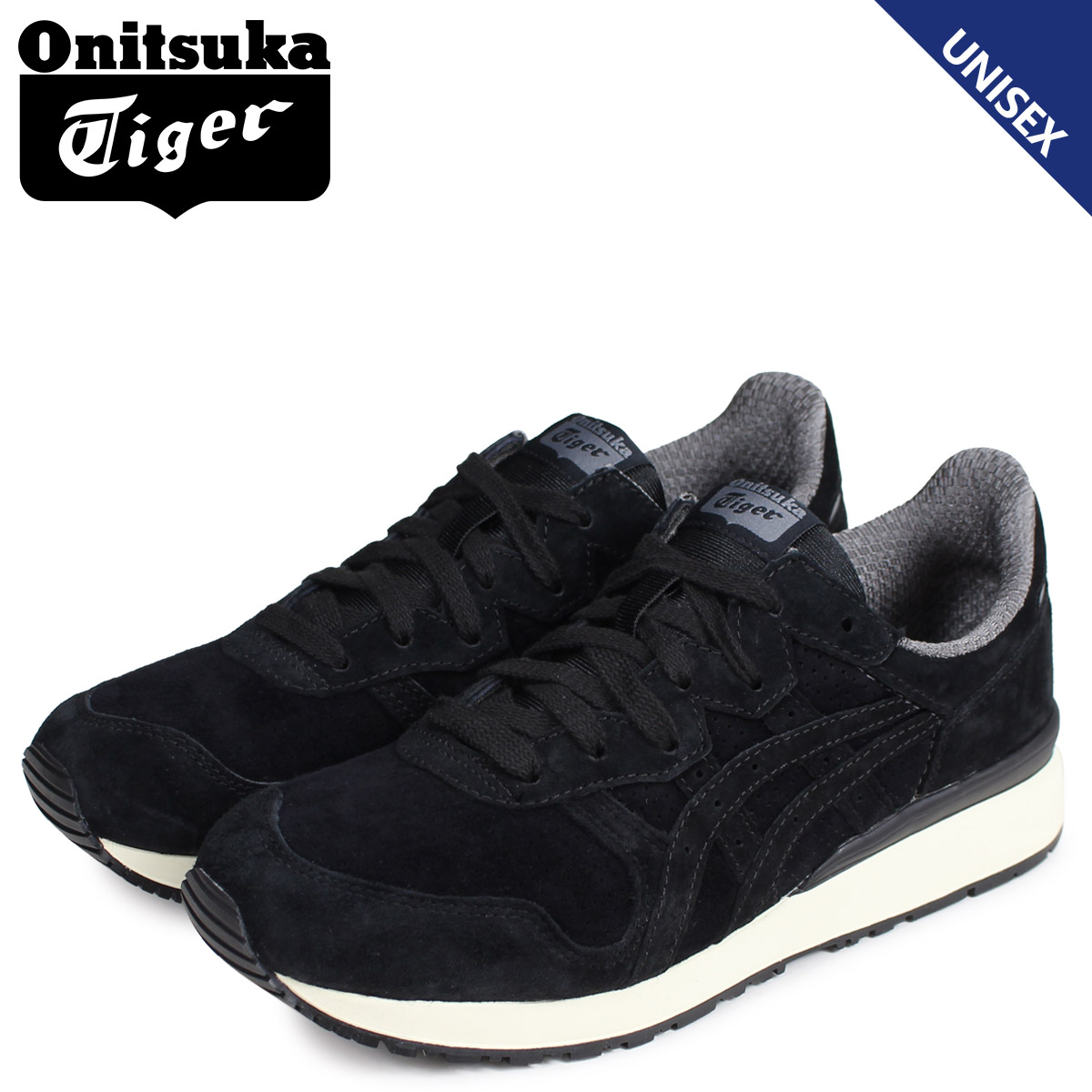 楽天市場 最大600円offクーポン Onitsuka Tiger オニツカタイガー タイガー アリー スニーカー メンズ レディース Tiger Ally ブラック 黒 D701l 9090 シュガーオンラインショップ