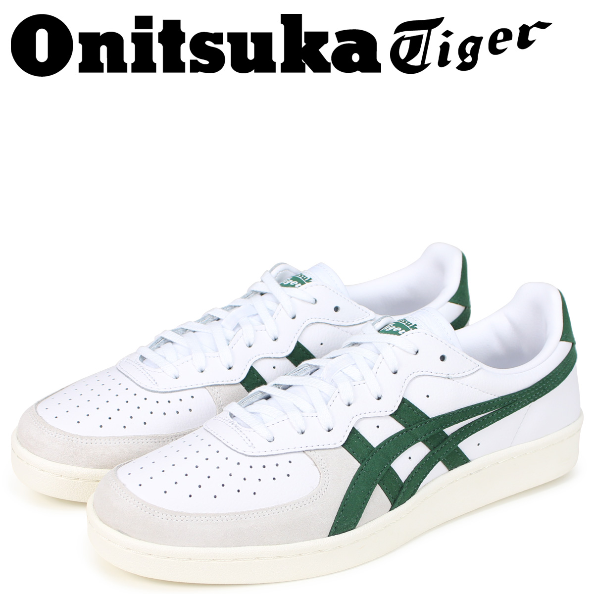 onitsuka tiger gsm white green
