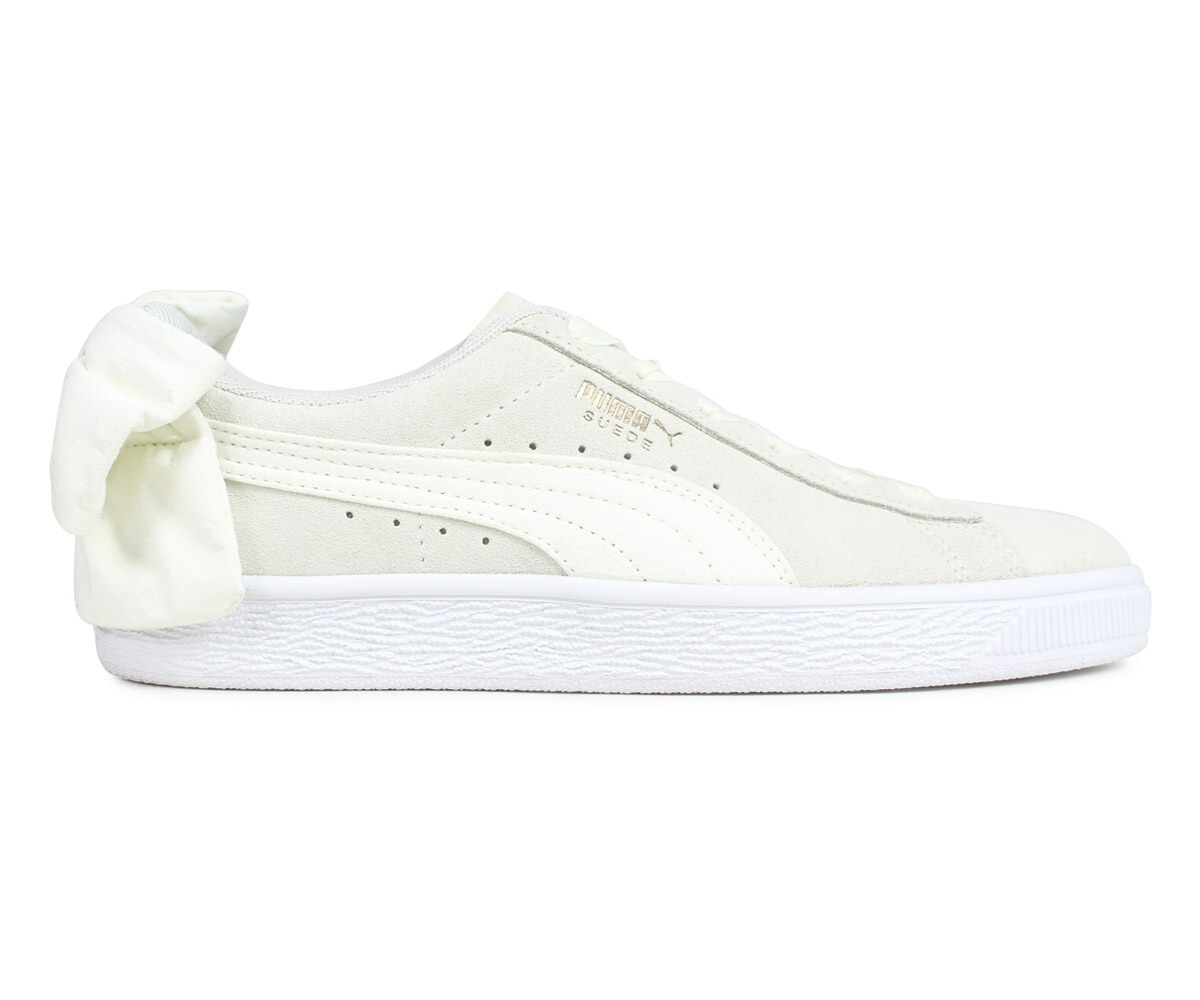 puma suede off white