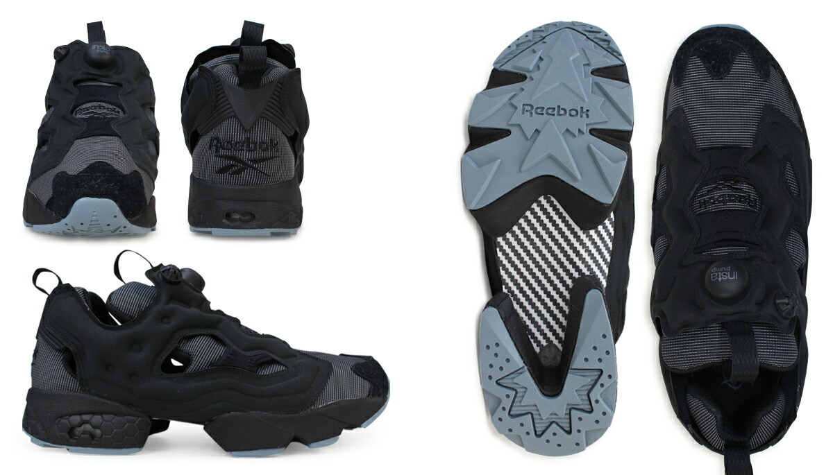 reebok insta pump on feet