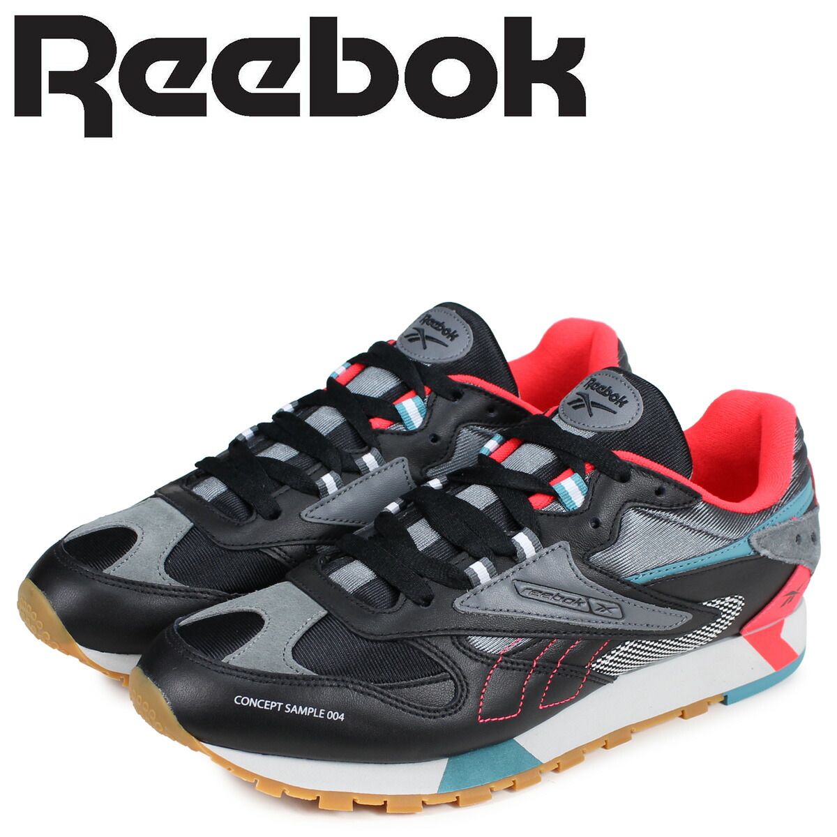 楽天市場 最大1000円offクーポン Reebok リーボック クラシックレザー スニーカー メンズ Cl Lthr Ati 90s ブラック 黒 Dv6257 シュガーオンラインショップ