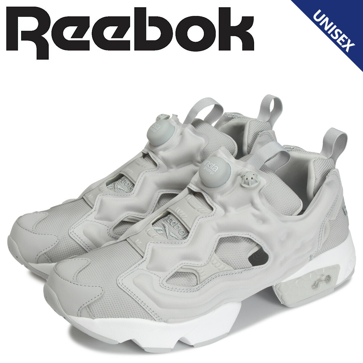 楽天市場 Reebok リーボック インスタ ポンプフューリー スニーカー メンズ レディース Instapump Fury Og グレー Dv69 シュガーオンラインショップ
