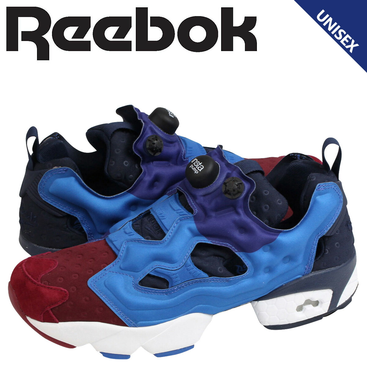 人気特価激安 最大600円offクーポン Reebok リーボック ポンプフューリー スニーカー Instapump Fury Asym V メンズ レディース 靴 ブルー 激安ブランド Www Natskies Com