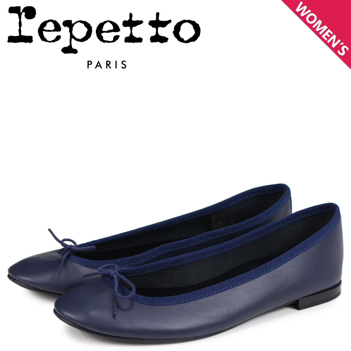 楽天市場 Repetto レペット バレエシューズ リリ パンプス レディース Lili Ballerina ネイビー V1790 851 シュガーオンラインショップ