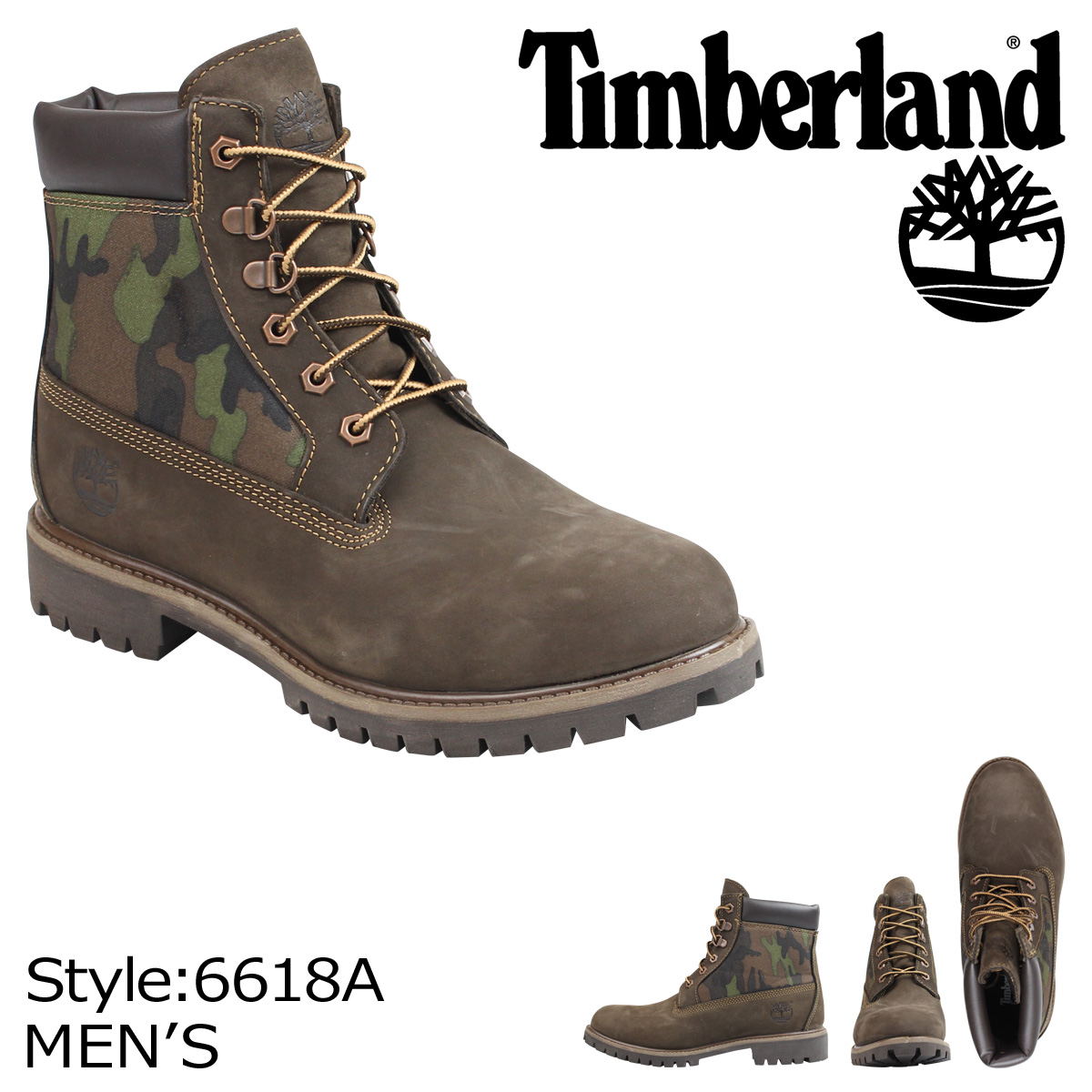 camo timberland