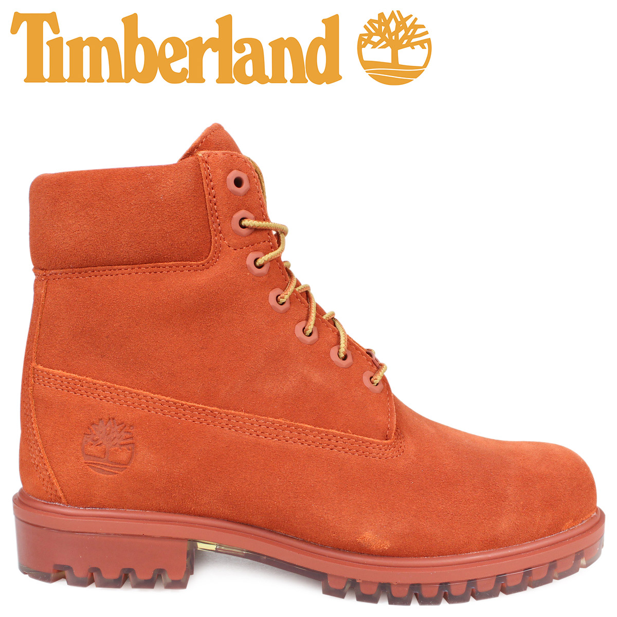 mens orange timberland boots