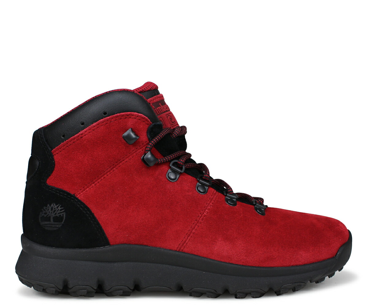 timberland boots red mens
