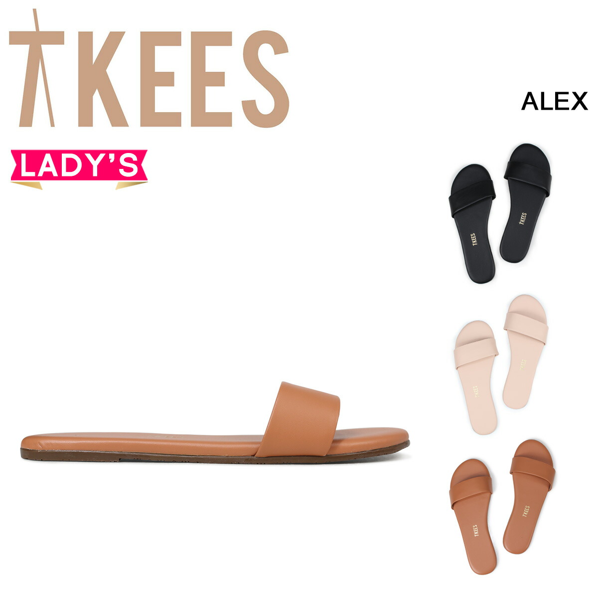 楽天市場】tkees ティキーズ サンダル レディース レザー 本革