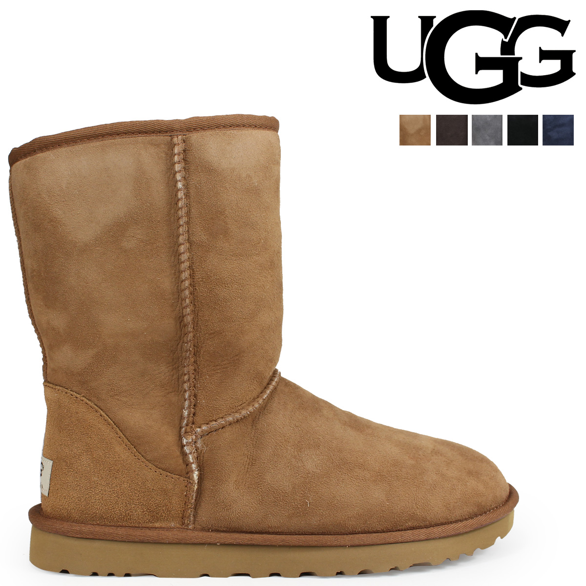 楽天市場 最大1000円offクーポン アグ Ugg メンズ クラシック ショート ムートンブーツ Mens Classic Short 5800 シープスキン Allsports