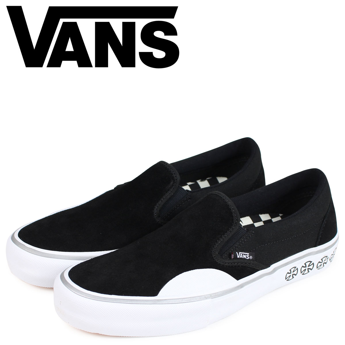 independent slip on vans