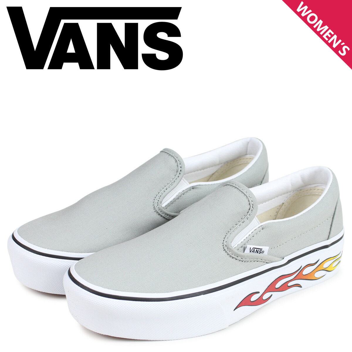 vans flame platform