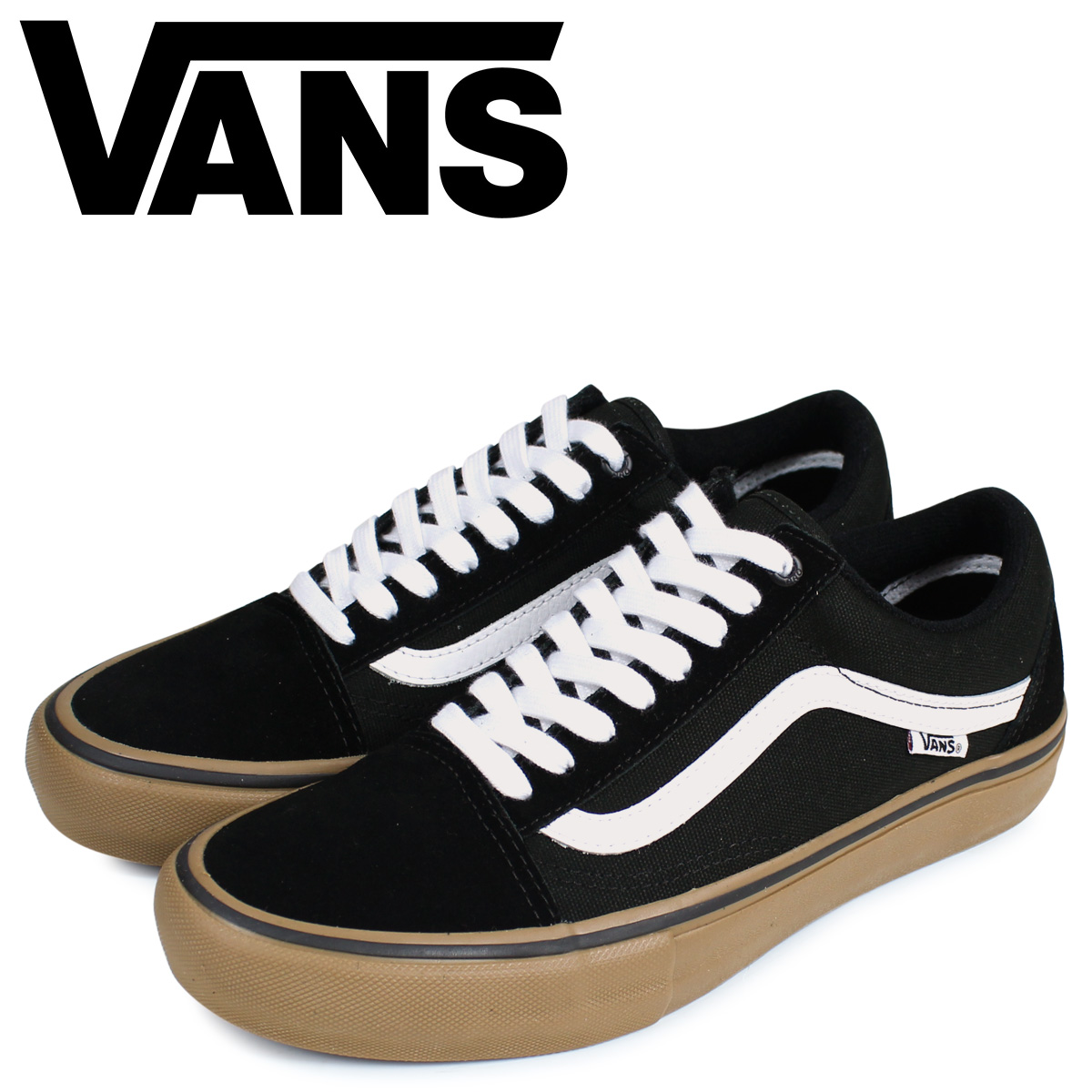 人気ブランドを ヴァンズ Vans オールドスクール プロ スニーカー メンズ バンズ Old Skool Pro ブラック 黒 Vn000zd4bw9 シュガーオンラインショップ 送料無料 Lanovafonda Cat