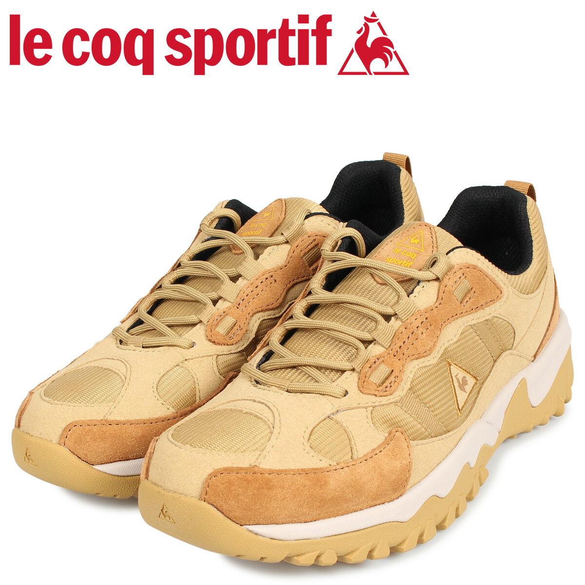 在庫限り 楽天市場 最大600円offクーポン Le Coq Sportif ルコック スポルティフ スニーカー エル ワンダラー メンズ L Wanderer ベージュ Ql1ojc69bg シュガーオンラインショップ 高知インター店 Www Dswindowcleaning Ca
