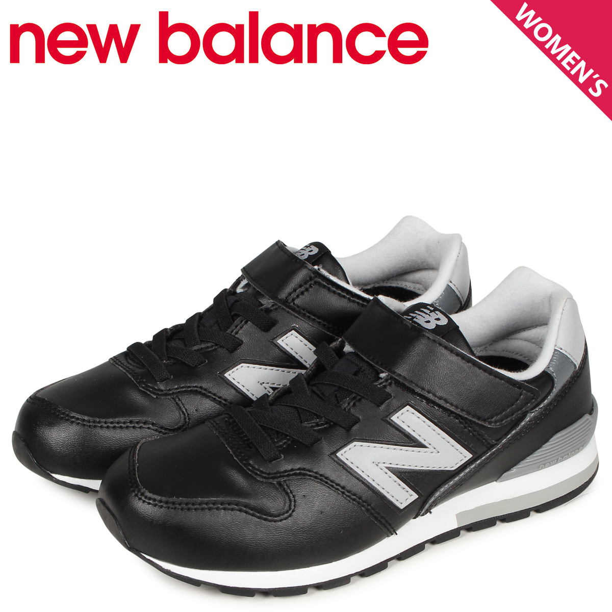 楽天市場 New Balance ニューバランス 996 スニーカー レディース キッズ Mワイズ ブラック 黒 Yv996lbk シュガーオンラインショップ