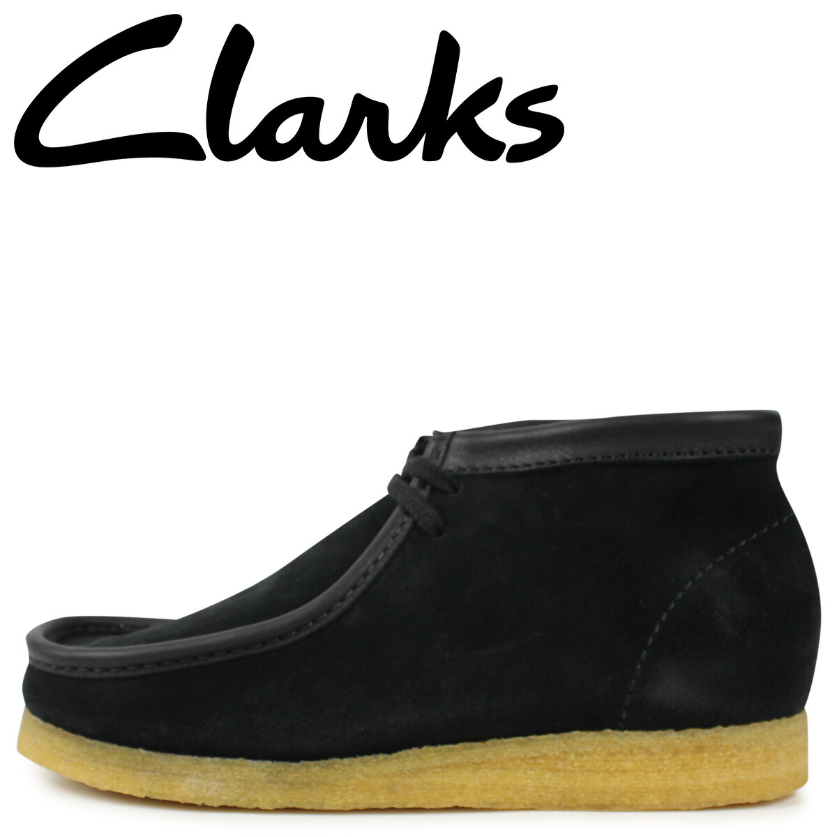 楽天市場 Clarks クラークス ワラビー ブーツ メンズ Wallabee ブラック 黒 シュガーオンラインショップ