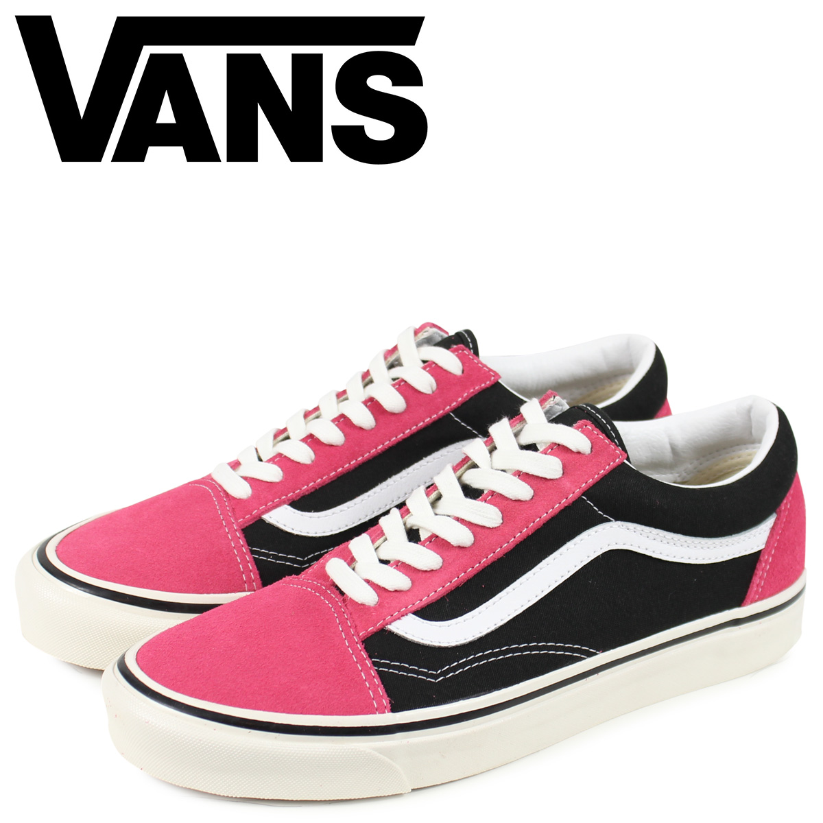 楽天市場 最大1000円offクーポン ヴァンズ Vans オールドスクール スニーカー メンズ Old Skool 36 Dx ピンク Vn0a38g2tpv シュガーオンラインショップ