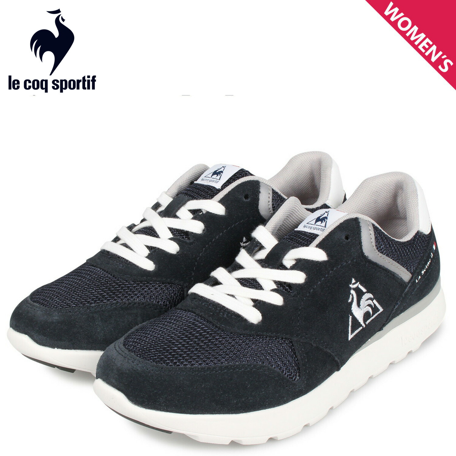 今月限定 特別大特価 最大600円offクーポン Le Coq Sportif ルコック スポルティフ La セーヌ 2 ワイド スニーカー レディース La Seine 2 Wide ネイビー Ql3pjc00nw 全国組立設置無料 Test Eduka Rs
