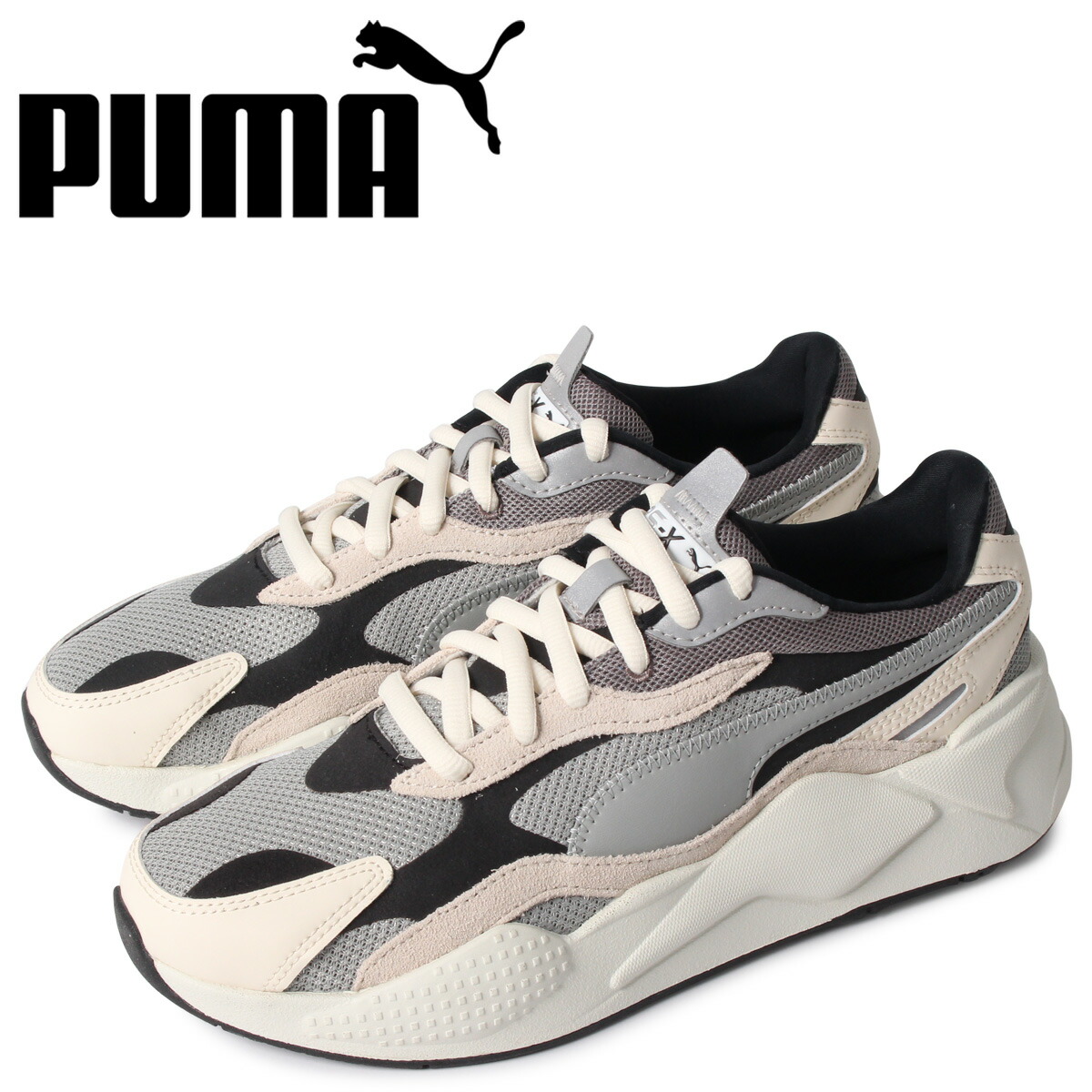 驚きの値段 楽天市場 最大600円offクーポン プーマ Puma パズル スニーカー メンズ Rs X3 Puzzle グレー 01 シュガーオンラインショップ Rakuten Pilaresdealejandria Com Ar