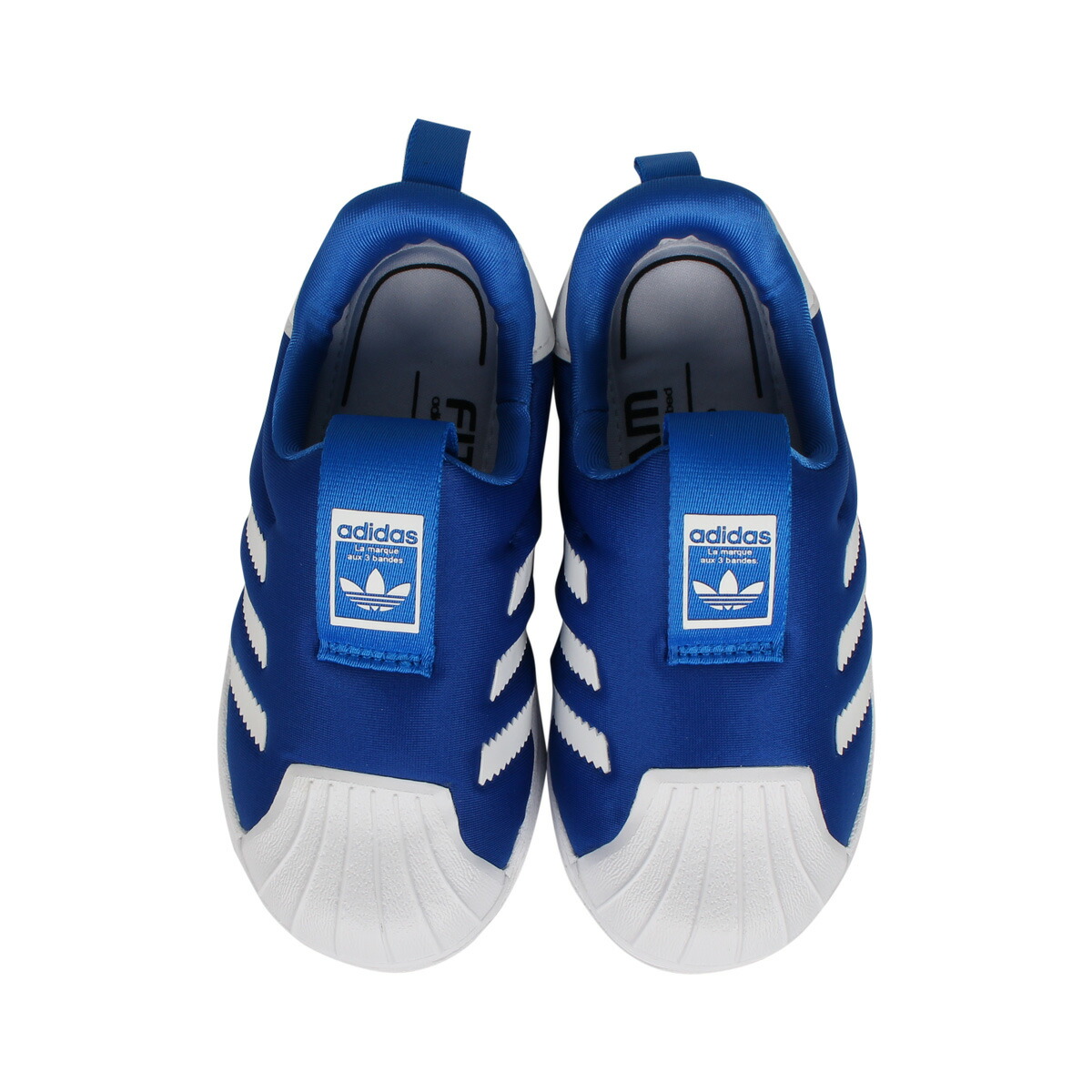 楽天市場 Adidas Originals アディダス オリジナルス スーパースター 360 I スニーカー ベビー キッズ Superstar 360 I ブルー Ef6628 シュガーオンラインショップ