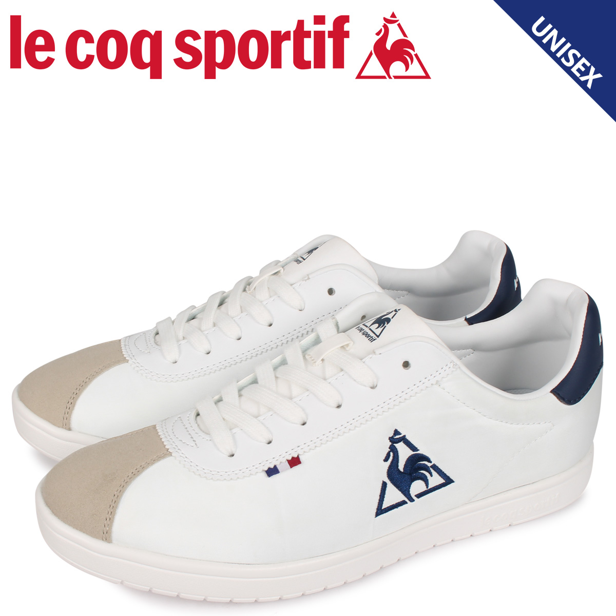 楽天市場 Le Coq Sportif ルコック スポルティフ スニーカー メンズ レディース ベルネー Ny Bernay Ny ホワイト 白 Ql1pjc28wn シュガーオンラインショップ