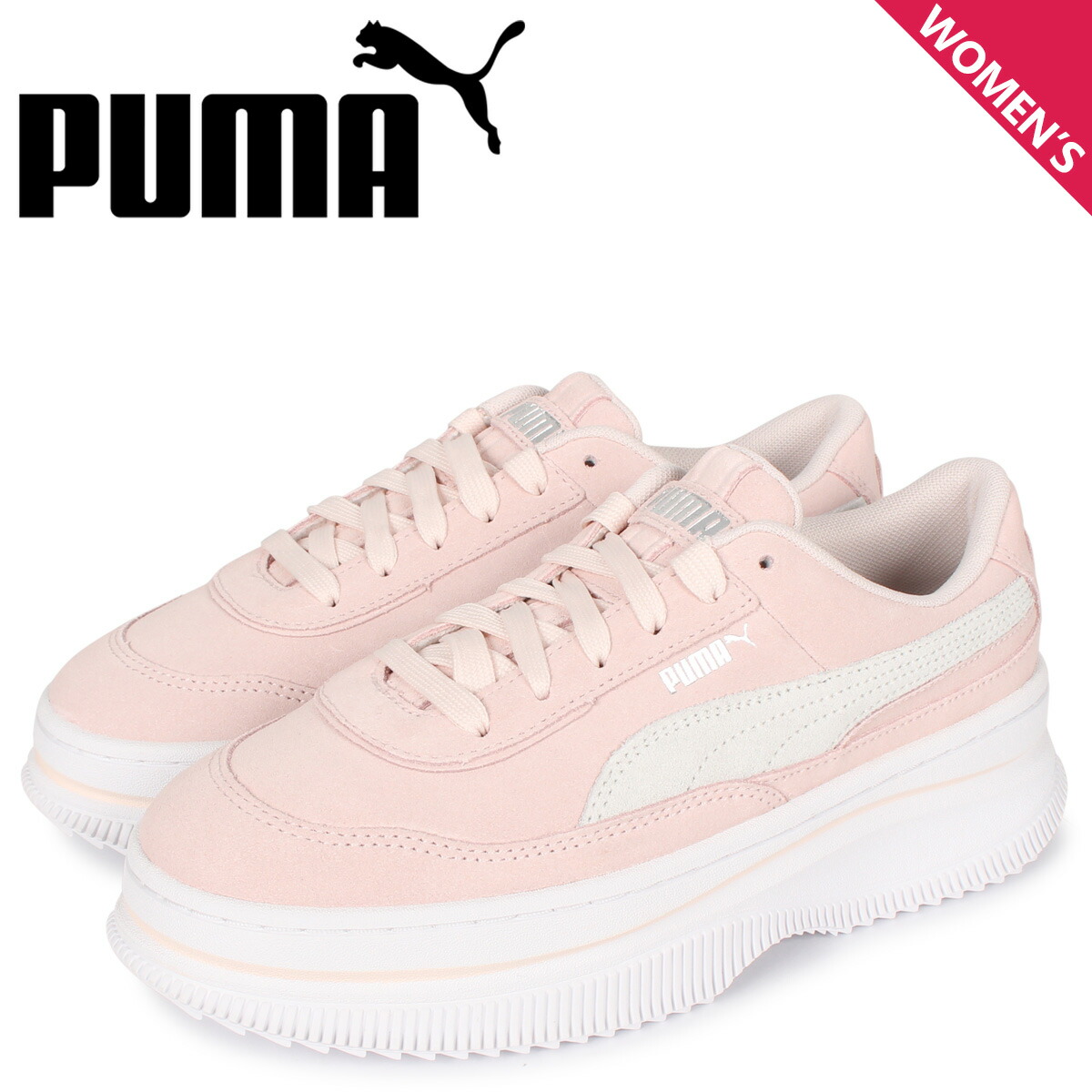 高級感 最大600円offクーポン Puma プーマ デバ スエード スニーカー レディース デヴァ スウェード Deva Suede Wns ピンク 04 シュガーオンラインショップ 最も優遇 Werther Com Br