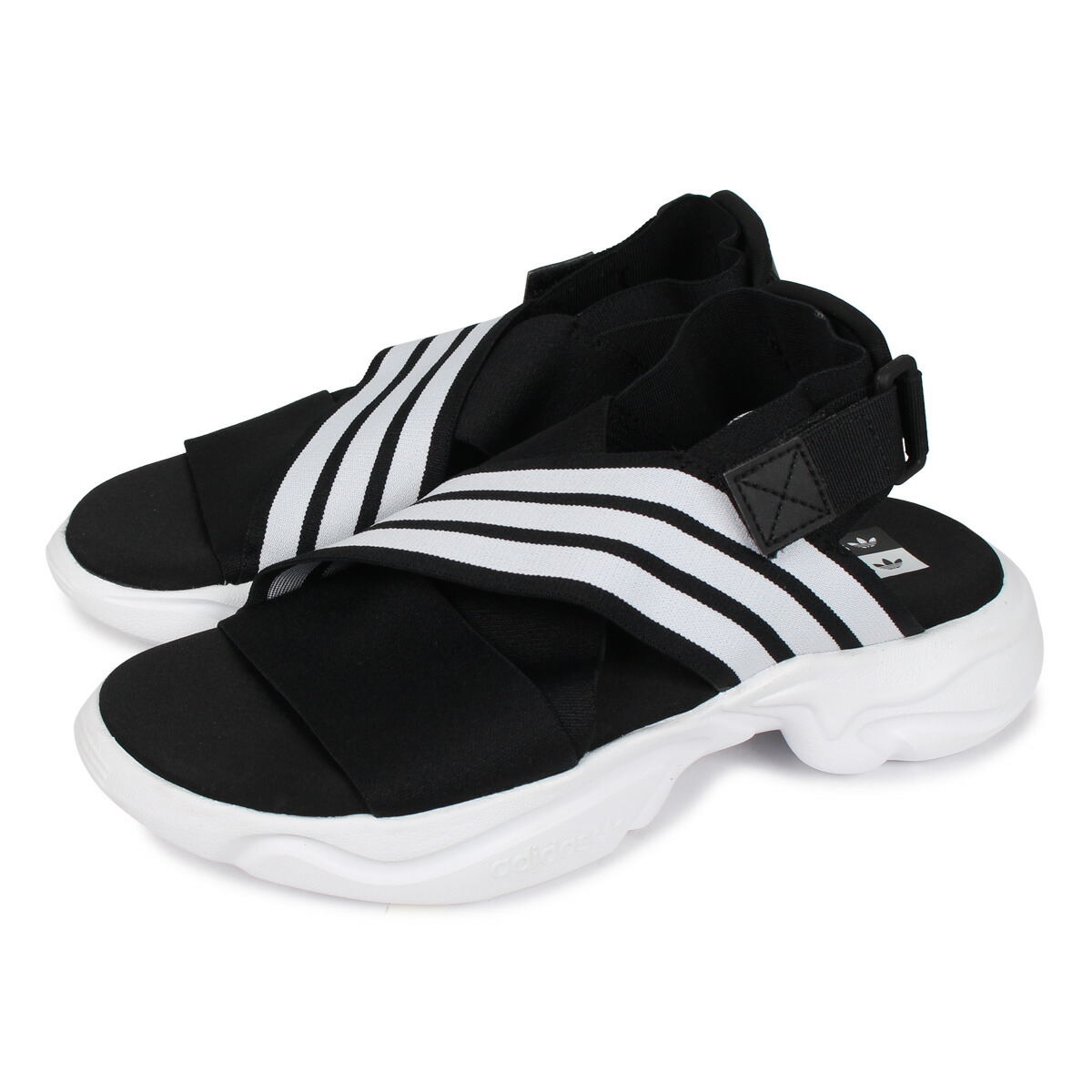 楽天市場 最大1000円offクーポン Adidas Originals アディダス オリジナルス マグマ サンダル スポーツサンダル メンズ レディース 厚底 Magmur Sandal W ブラック 黒 Ef5863 シュガーオンラインショップ