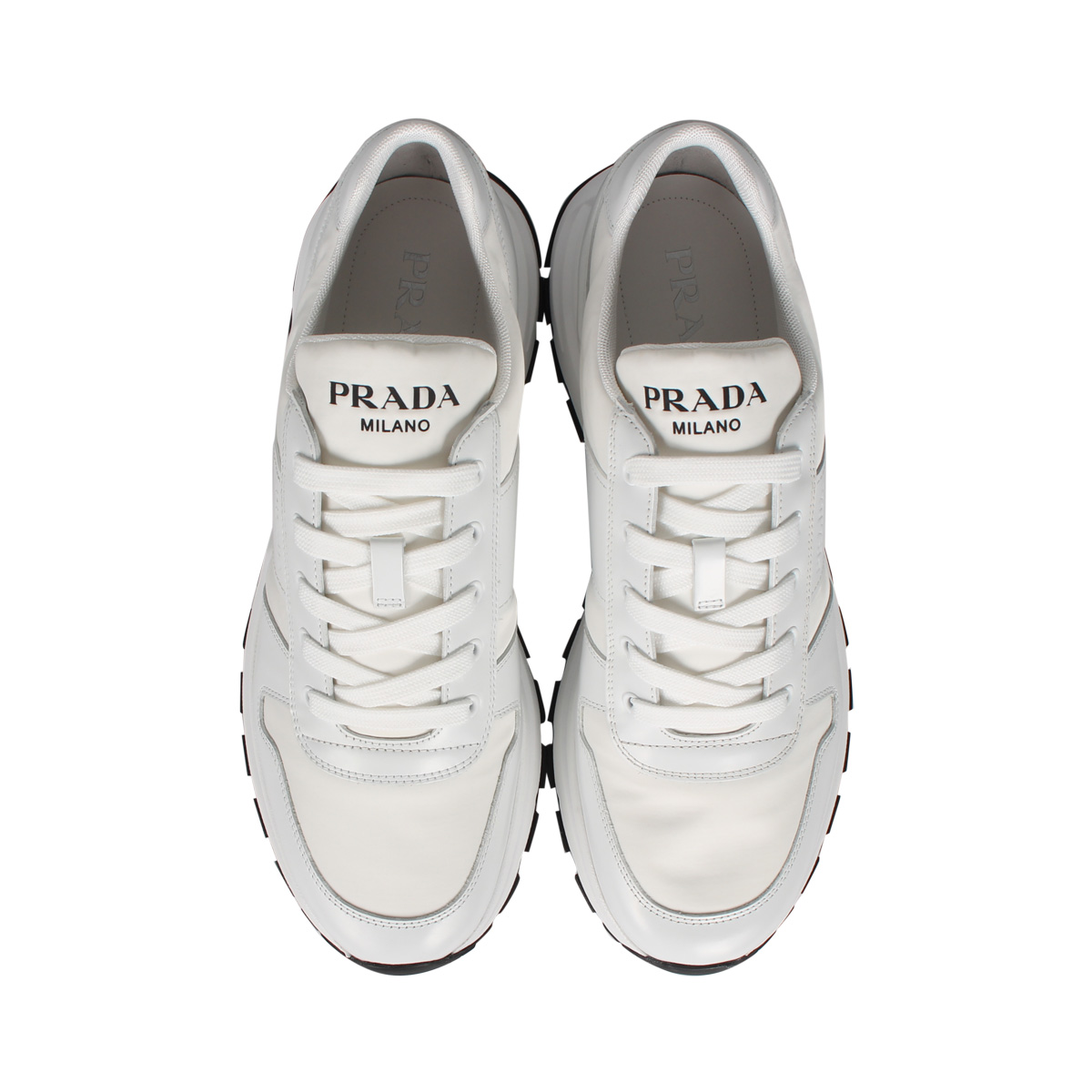 楽天市場 Prada プラダ スニーカー メンズ Prax 01 Sneaker Nylon ホワイト 白 4e3463 シュガーオンラインショップ