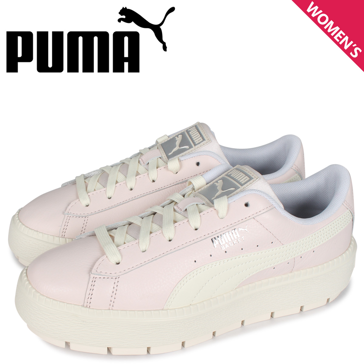 新品本物 最大600円offクーポン Puma プーマ バスケット プラットフォーム スニーカー レディース 厚底 Basket Platform Trace Lite Wns ピンク 限定価格セール Oli Com Au