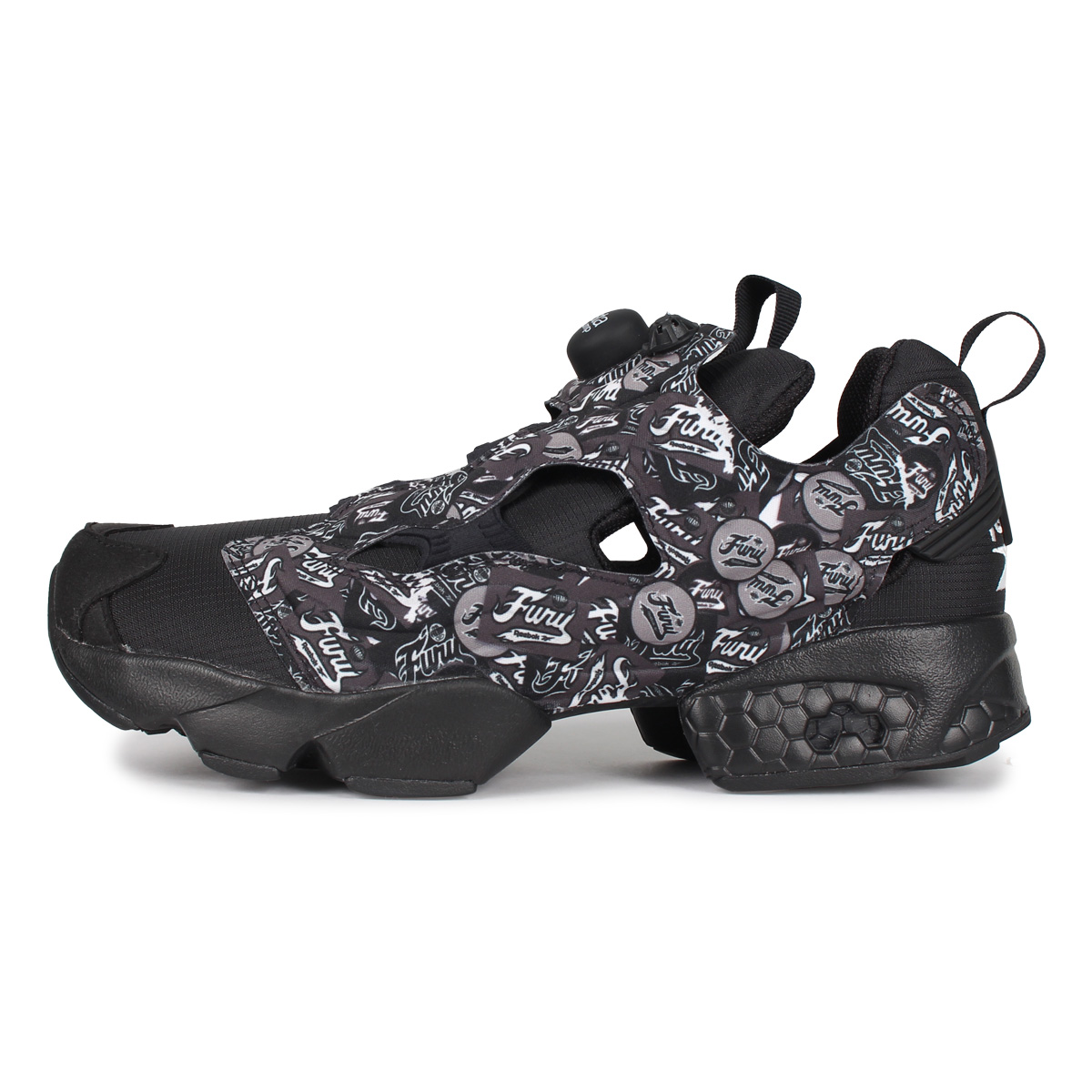 楽天市場 最大600円offクーポン Reebok リーボック インスタ ポンプフューリー スニーカー メンズ レディース Instapump Fury Og Nm ブラック 黒 Ef7948 シュガーオンラインショップ