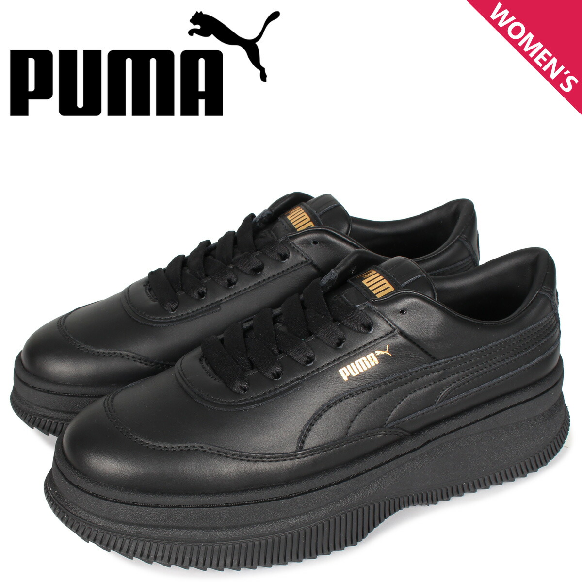 楽天市場 プーマ Puma デバ スニーカー レディース 厚底 Deva ブラック 黒 シュガーオンラインショップ