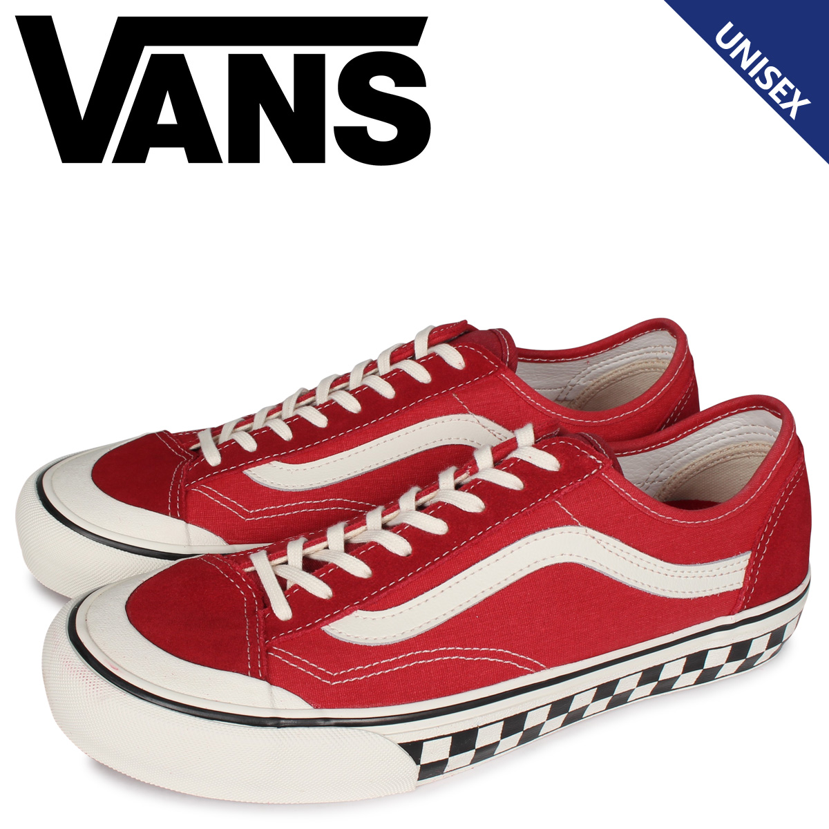 人気ブランドを ヴァンズ Vn0a3mvlxgj レッド Sf Decon 36 Style バンズ レディース メンズ スニーカー デコン スタイル36 Vans Zzz Vn Vn0a3mvlxgj Www Bokenjima Jp