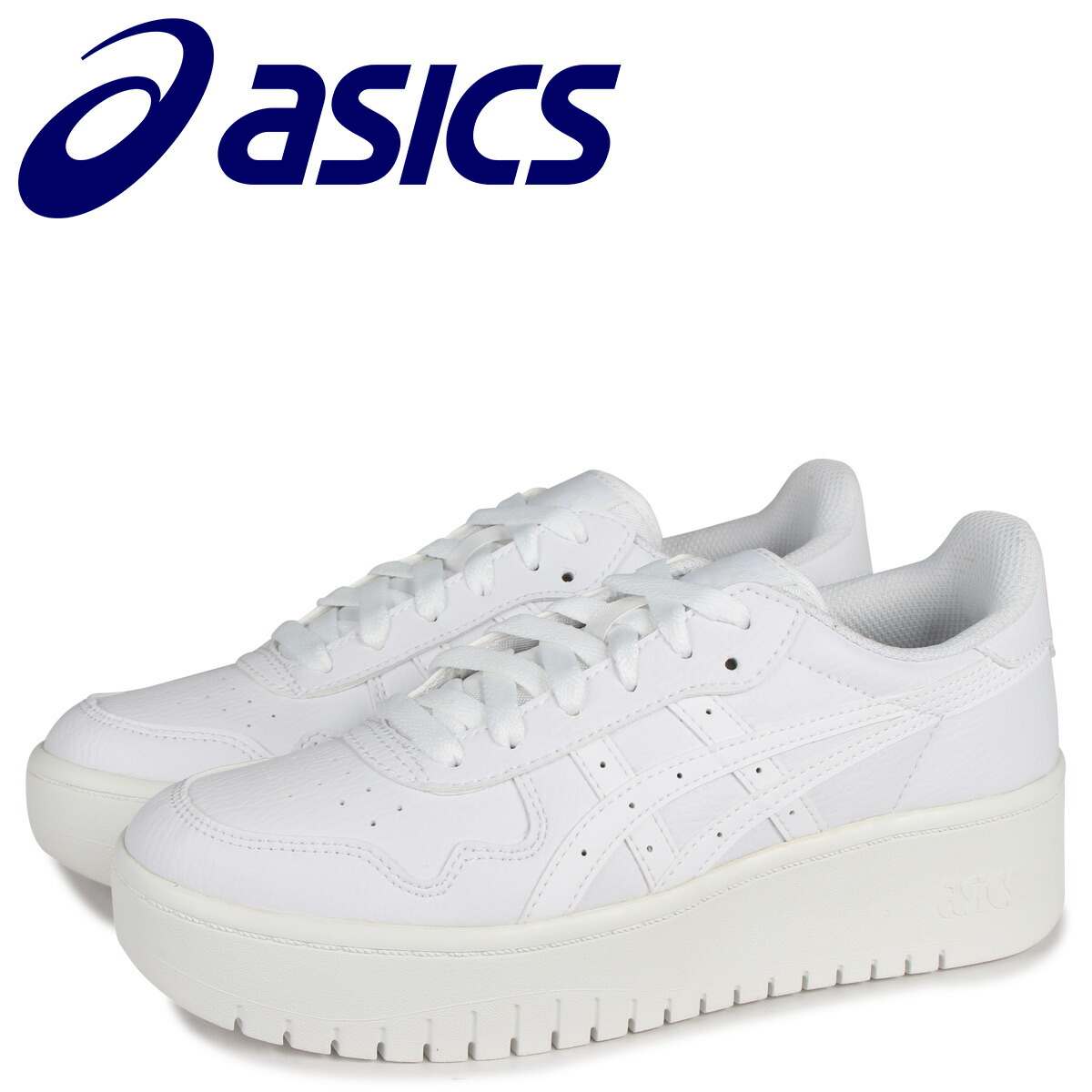 楽天市場 Asics アシックス ジャパン スニーカー レディース 厚底 Japan S Pf ホワイト 白 1192a212 100 シュガーオンラインショップ