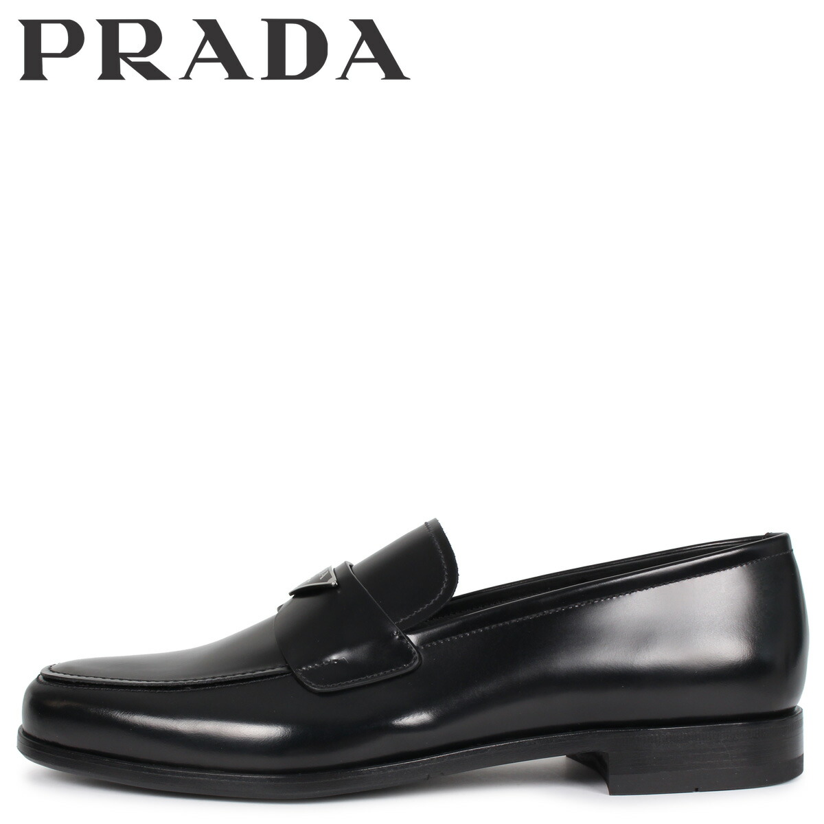 楽天市場 Prada プラダ シューズ ローファー ビジネスシューズ メンズ Spazzolato Logo ブラック 黒 2db180 シュガーオンラインショップ