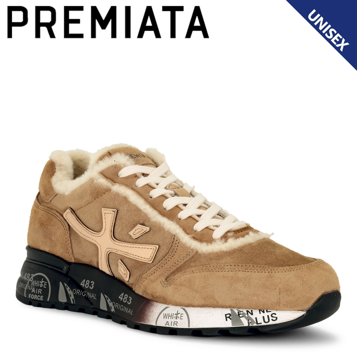 楽天市場 Premiata プレミアータ ミック スニーカー メンズ レディース ムートン Mick ブラウン 4277mick シュガーオンラインショップ