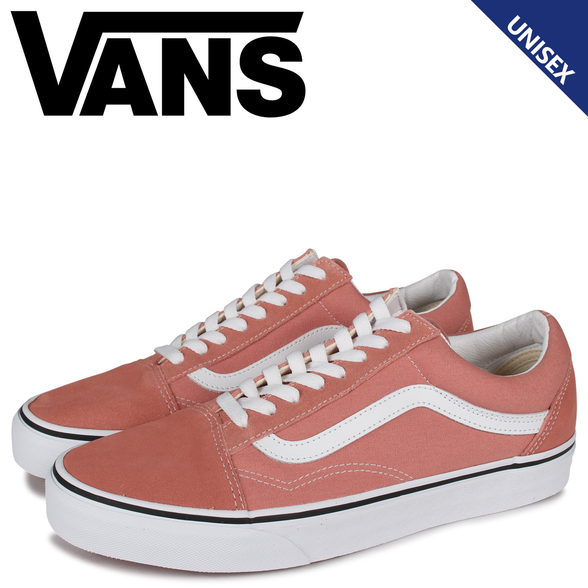 楽天市場 最大1000円offクーポン ヴァンズ Vans オールドスクール スニーカー メンズ レディース バンズ Old Skool ピンク Vn0a38g11ul シュガーオンラインショップ