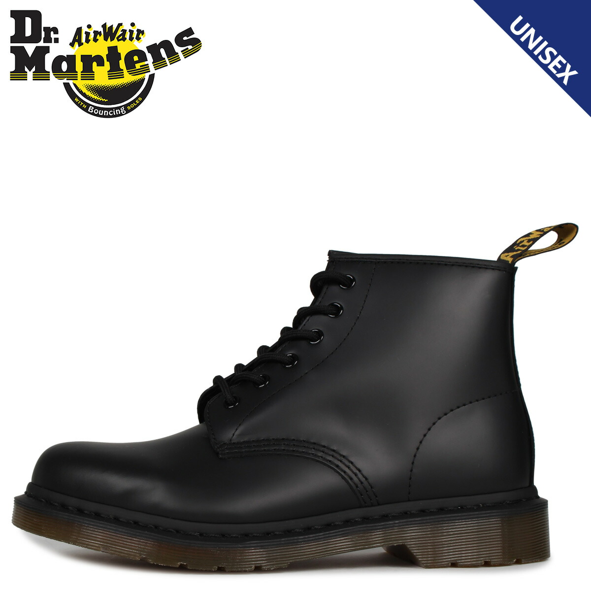 楽天市場 最大1000円offクーポン Dr Martens ドクターマーチン 101 6ホール ブーツ メンズ レディース 6eye Boots ブラック 黒 R シュガーオンラインショップ