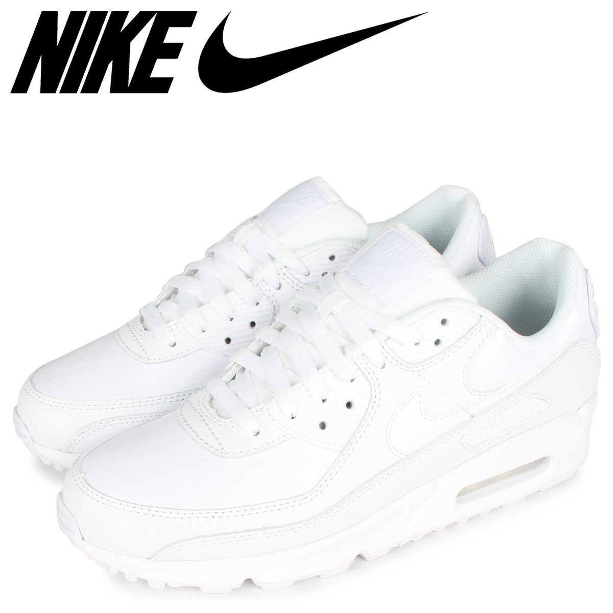 NIKE ナイキ エアマックス90 スニーカー メンズ AIR MAX 90 LEATHER ホワイト 白 CZ5594-100