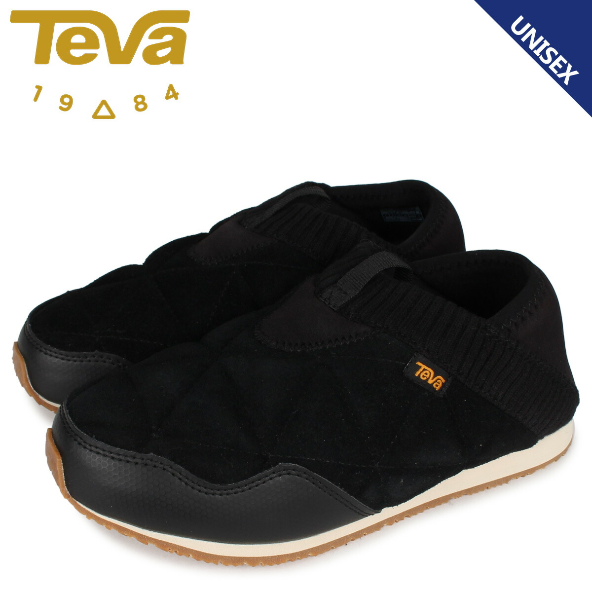 海外正規品 最大600円offクーポン テバ Teva エンバー シューズ モックシューズ スリッポン メンズ レディース Ember Moc Shearling ブラック 黒 安い購入 Nsmakedonaca Org Rs