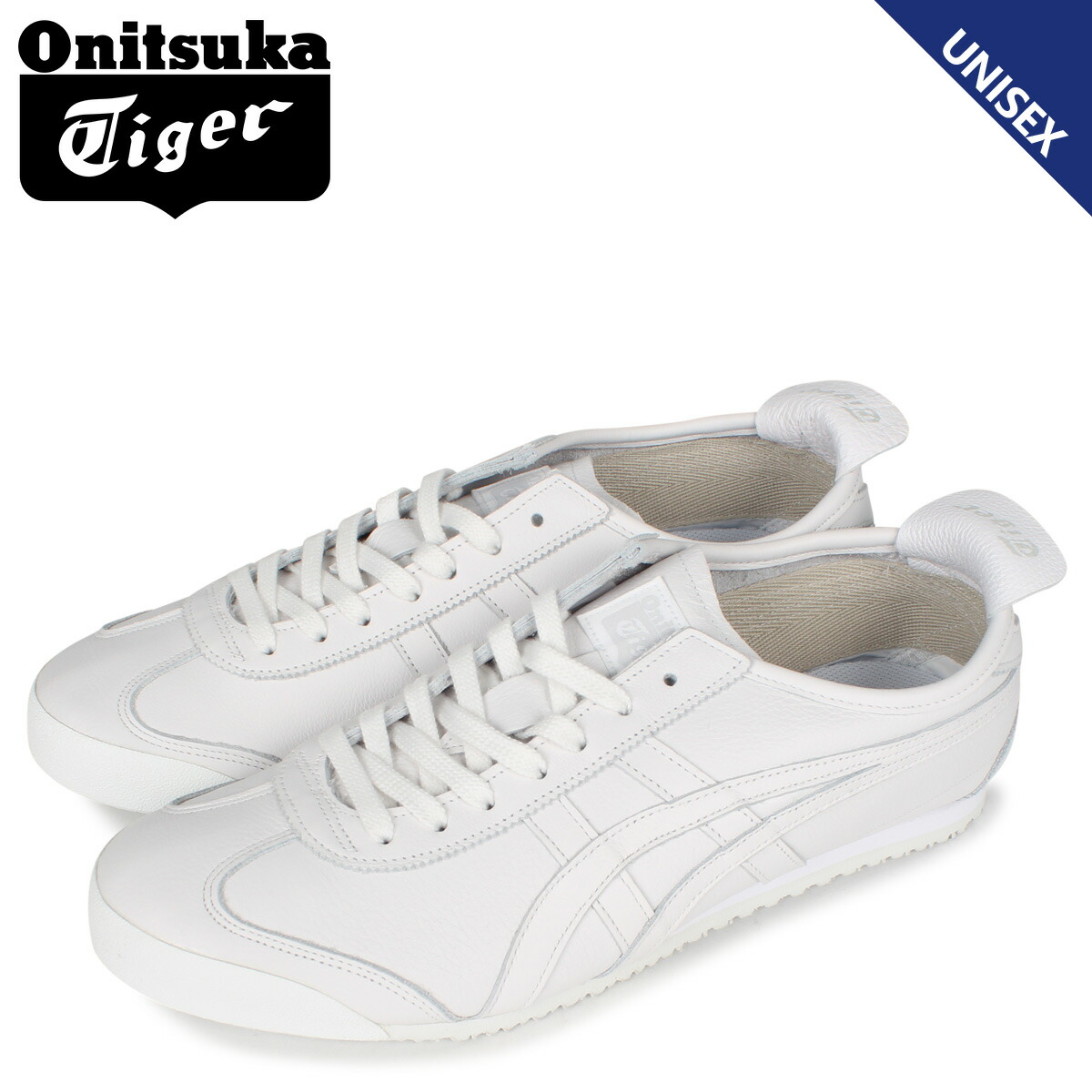 【最大600円OFFクーポン】 Onitsuka Tiger オニツカタイガー メキシコ 66 スニーカー メンズ レディース MEXICO 66  ホワイト 白 1183A844-100｜シュガーオンラインショップ