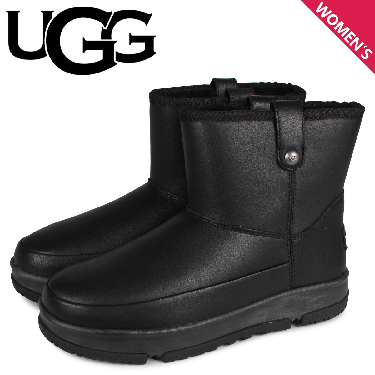 最大72%OFFクーポン WEATHER ブラック メンズ クラシック 1112369 UGG ブーツ 黒 ブラウン CLASSIC CA805