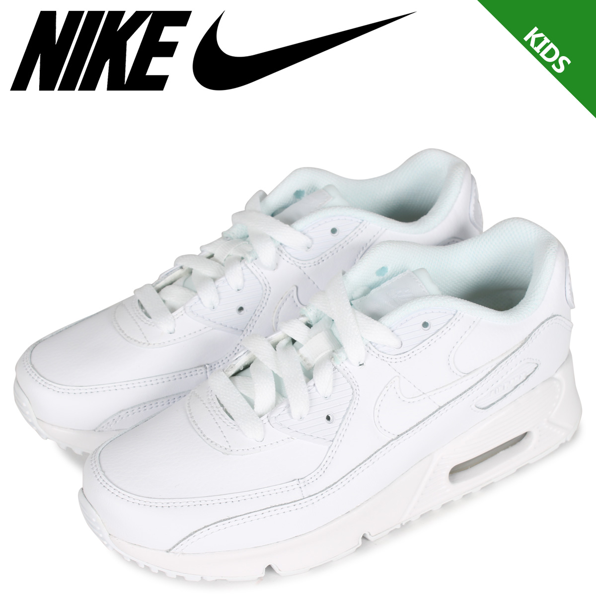 エアマックス90 90 Nike キッズ スニーカー Ltr スニーカー Cd6867 100 シュガーオンラインショップ 送料無料 16 5cm 22cm 白 Air キッズ スニーカー あす楽対応 Max ナイキ ナイキ ホワイト Air Nike スニーカー