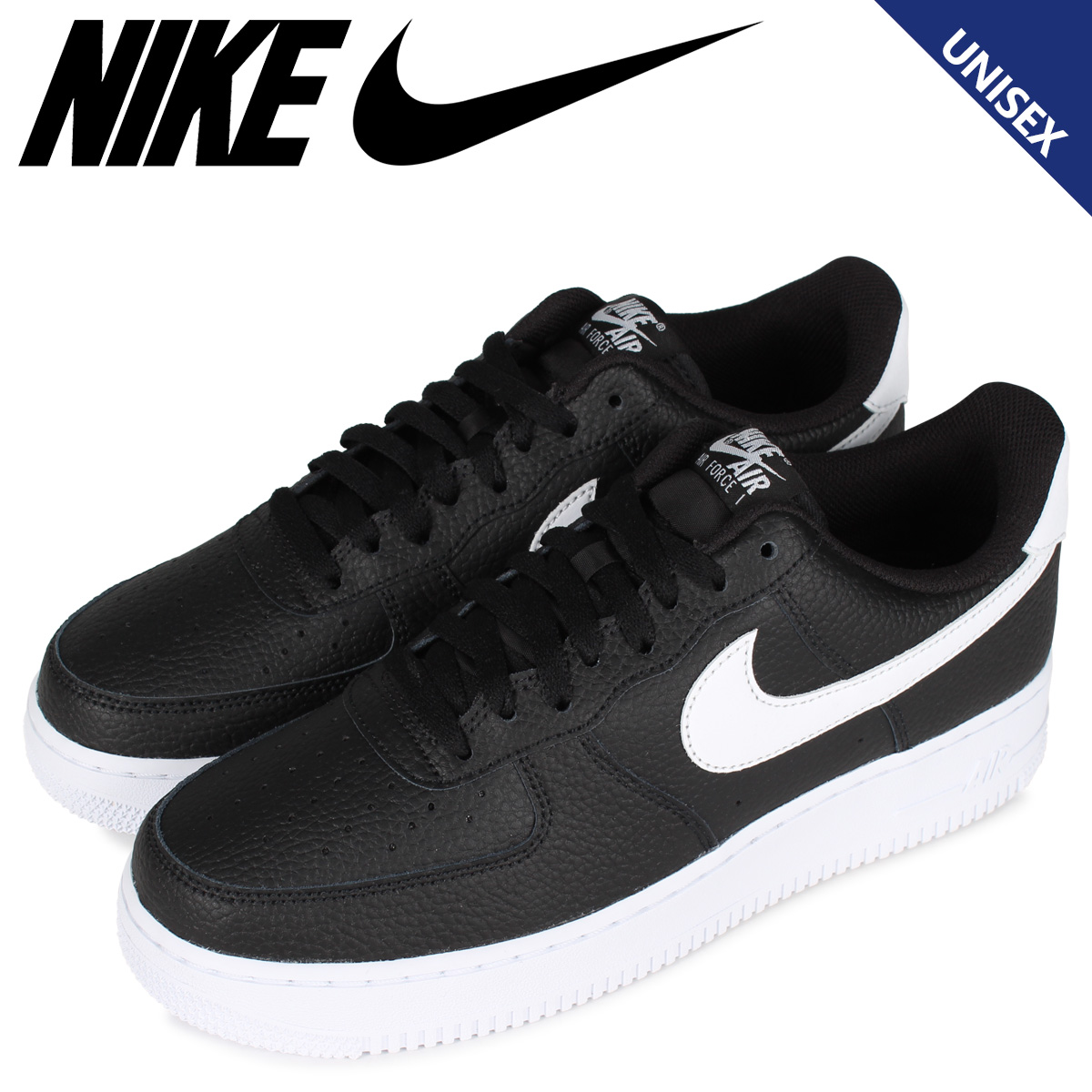 絶対一番安い 楽天市場 Nike ナイキ エアフォース1 スニーカー メンズ レディース Air Force 1 07 ブラック 黒 Ct2302 002 予約 5月上旬 追加入荷予定 シュガーオンラインショップ コンビニ受取対応商品 Precisionnm Com