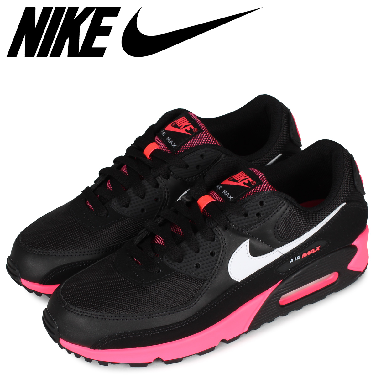 楽天市場 最大600円offクーポン Nike ナイキ エアマックス90 スニーカー メンズ Air Max 90 ブラック 黒 Db3915 003 シュガーオンラインショップ