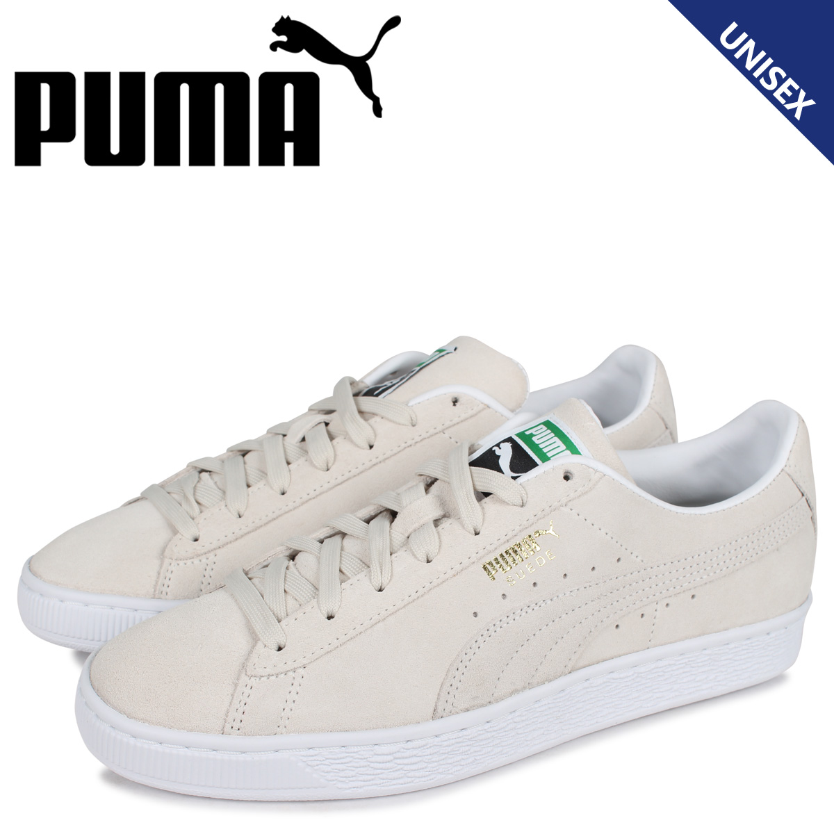 在庫限り Puma プーマ スウェード クラシック スニーカー メンズ レディース スエード Suede Classic 21 オフ ホワイト 10 予約 4月上旬 追加入荷予定 メーカー希望小売価格から30 Off Systel Com Eg